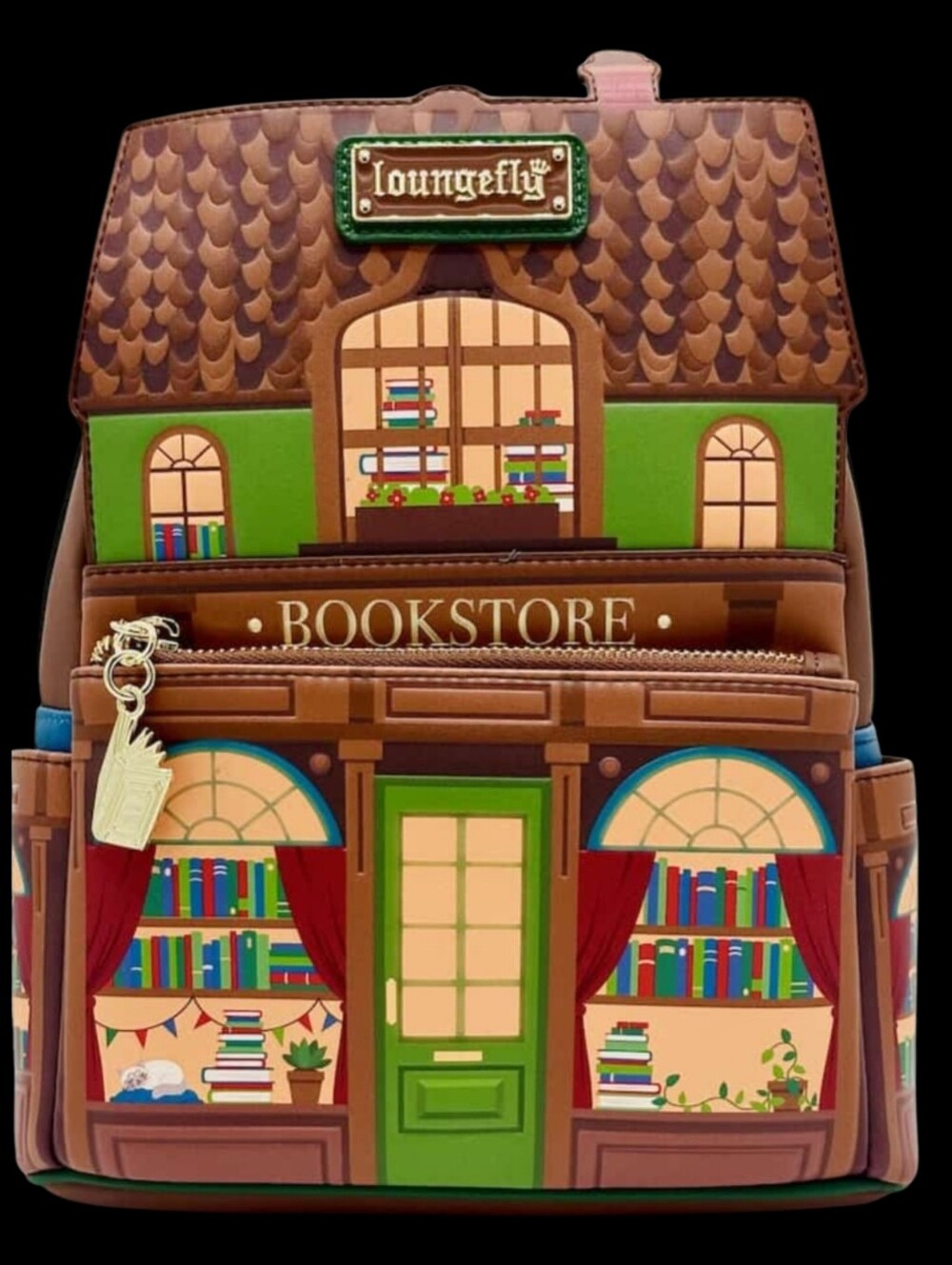 Loungefly Bam Exclusive The Bookstore Mini Backpack